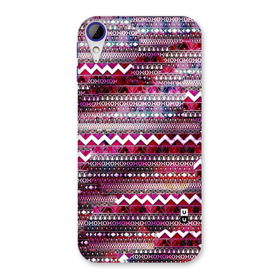 Pink Indie Pattern Back Case for Desire 830