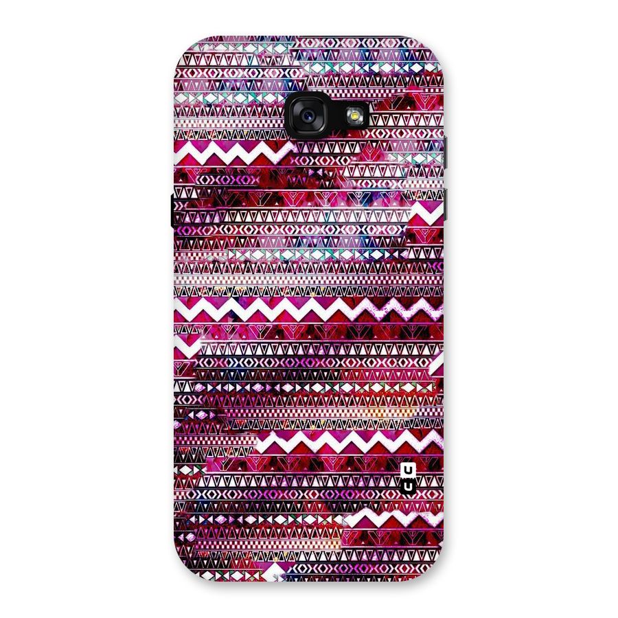 Pink Indie Pattern Back Case for Galaxy A7 (2017)
