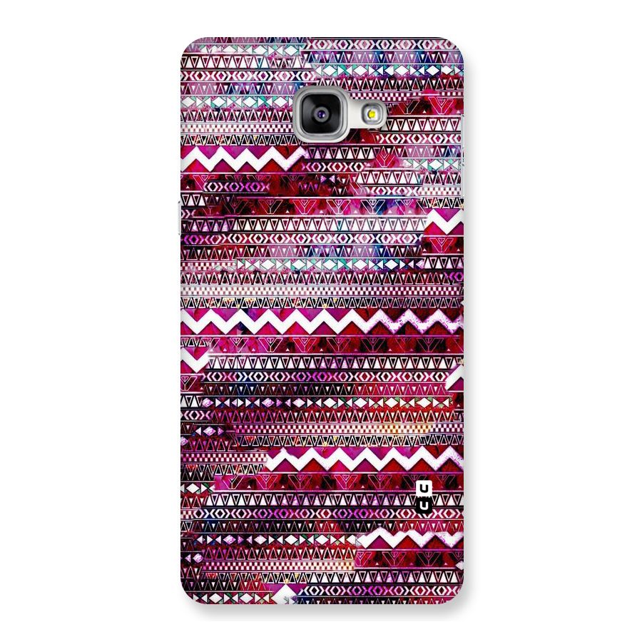 Pink Indie Pattern Back Case for Galaxy A9