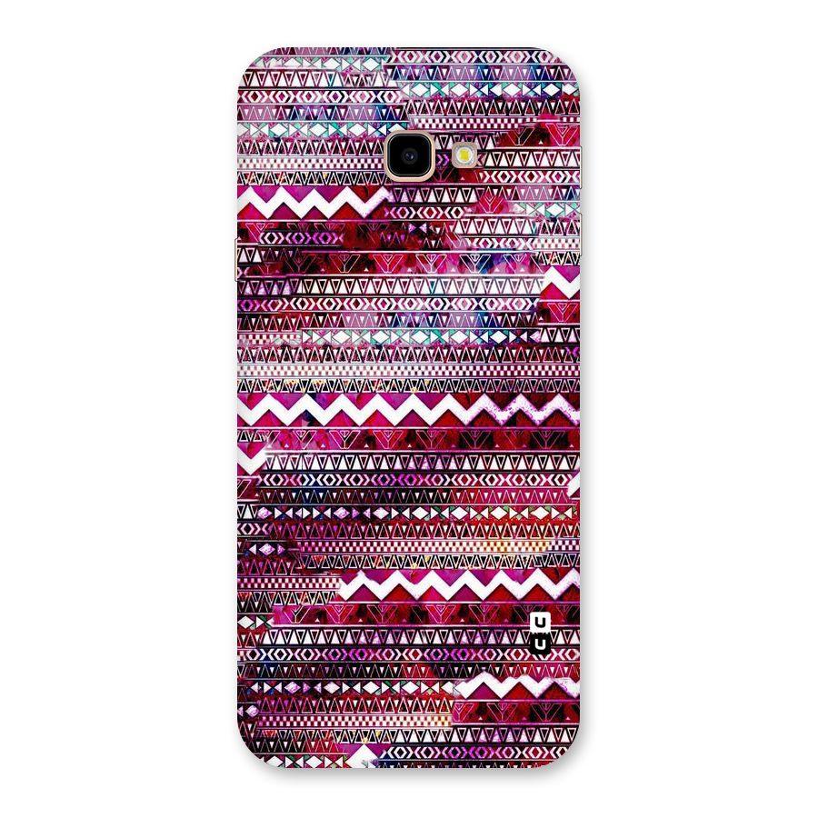 Pink Indie Pattern Back Case for Galaxy J4 Plus