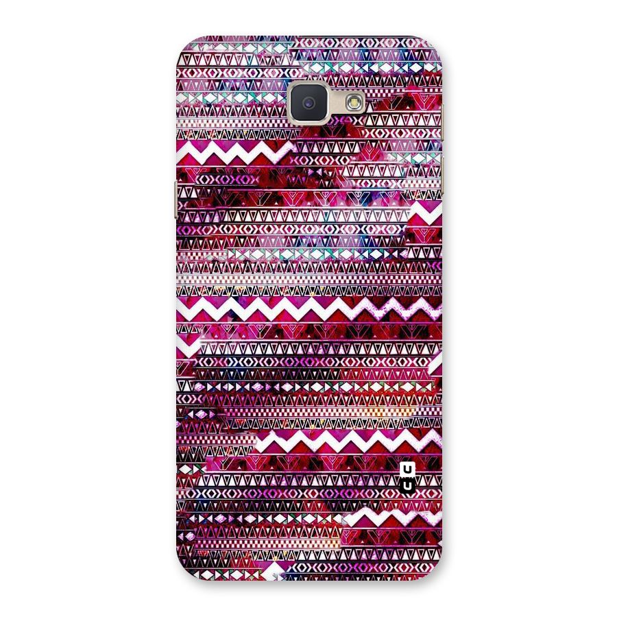 Pink Indie Pattern Back Case for Galaxy J5 Prime