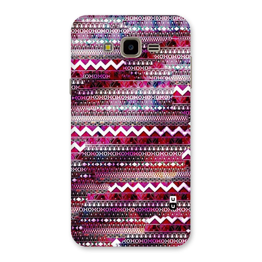 Pink Indie Pattern Back Case for Galaxy J7 Nxt