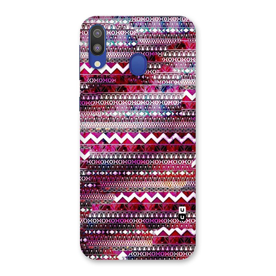 Pink Indie Pattern Back Case for Galaxy M20