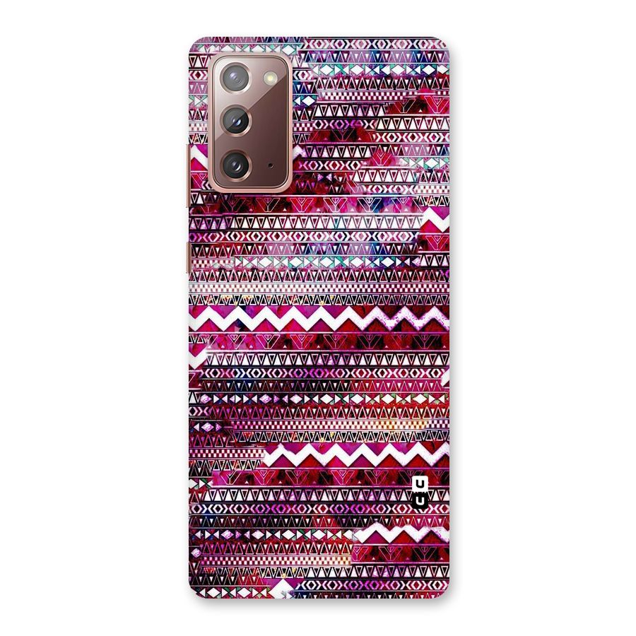 Pink Indie Pattern Back Case for Galaxy Note 20