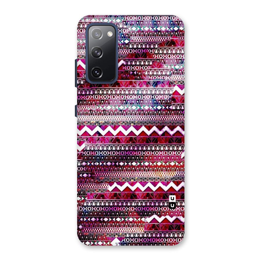 Pink Indie Pattern Back Case for Galaxy S20 FE