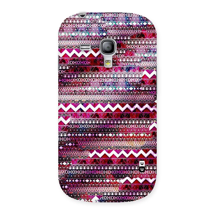 Pink Indie Pattern Back Case for Galaxy S3 Mini