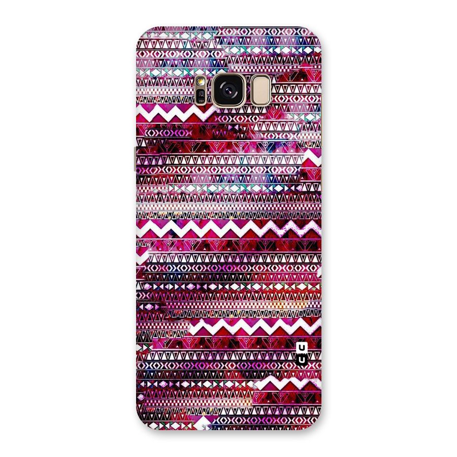 Pink Indie Pattern Back Case for Galaxy S8 Plus