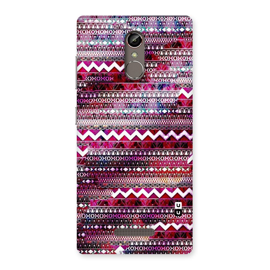 Pink Indie Pattern Back Case for Gionee S6s