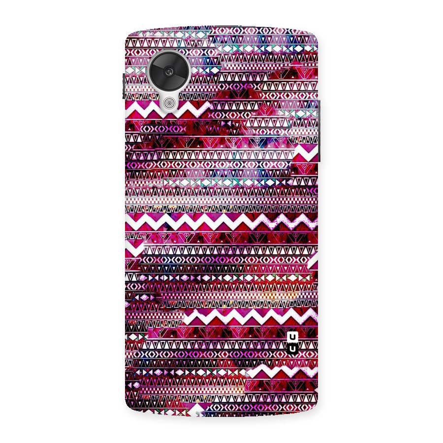 Pink Indie Pattern Back Case for Google Nexsus 5