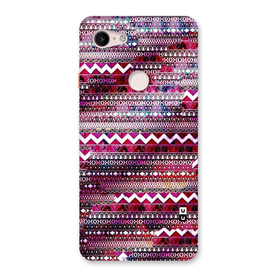 Pink Indie Pattern Back Case for Google Pixel 3 XL