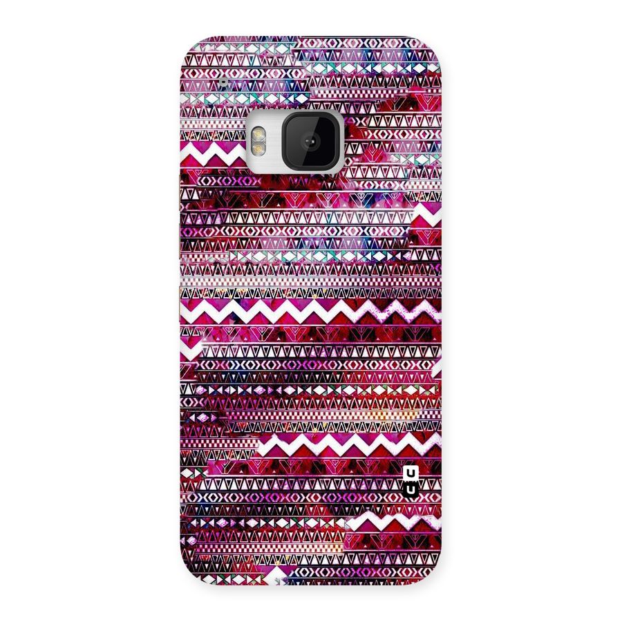 Pink Indie Pattern Back Case for HTC One M9