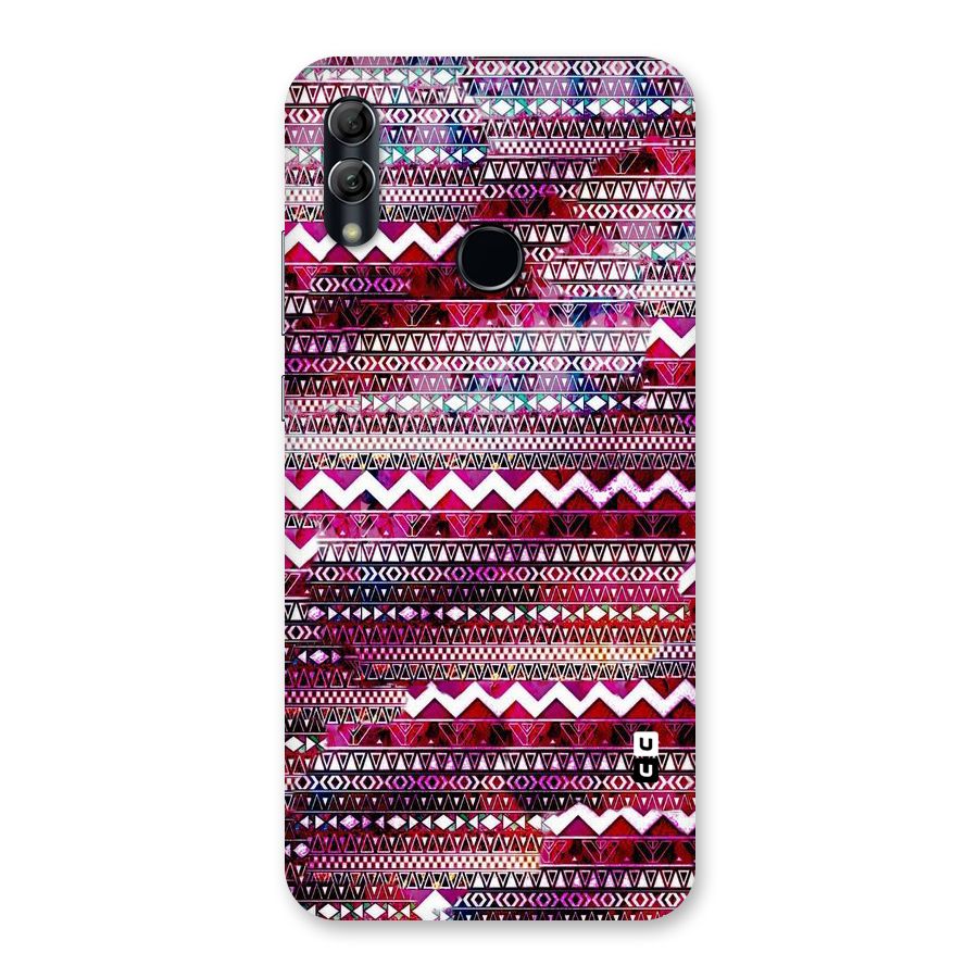 Pink Indie Pattern Back Case for Honor 10 Lite