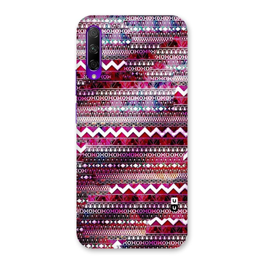Pink Indie Pattern Back Case for Honor 9X Pro