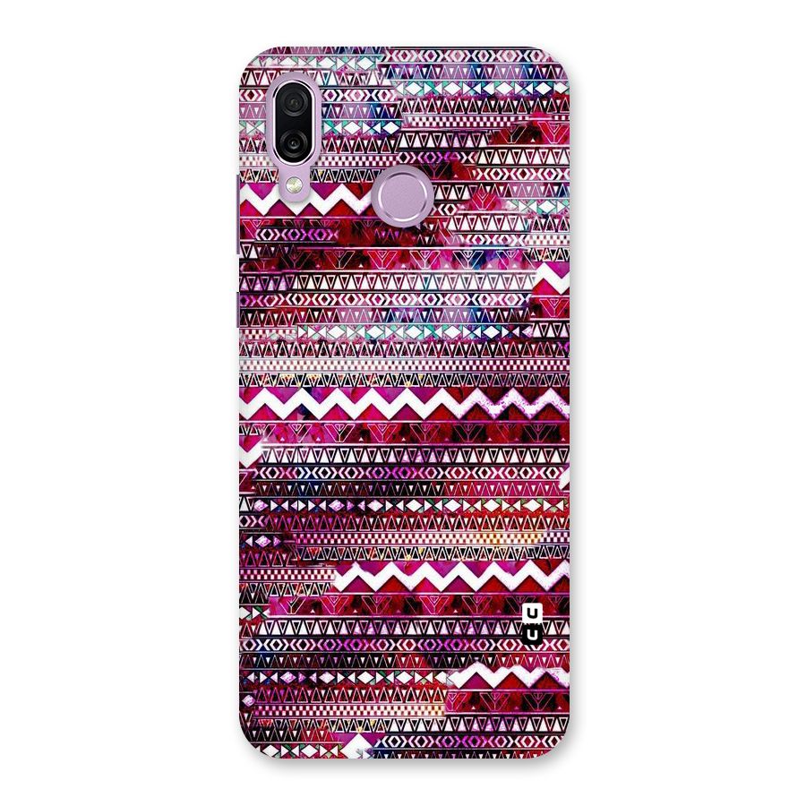 Pink Indie Pattern Back Case for Honor Play