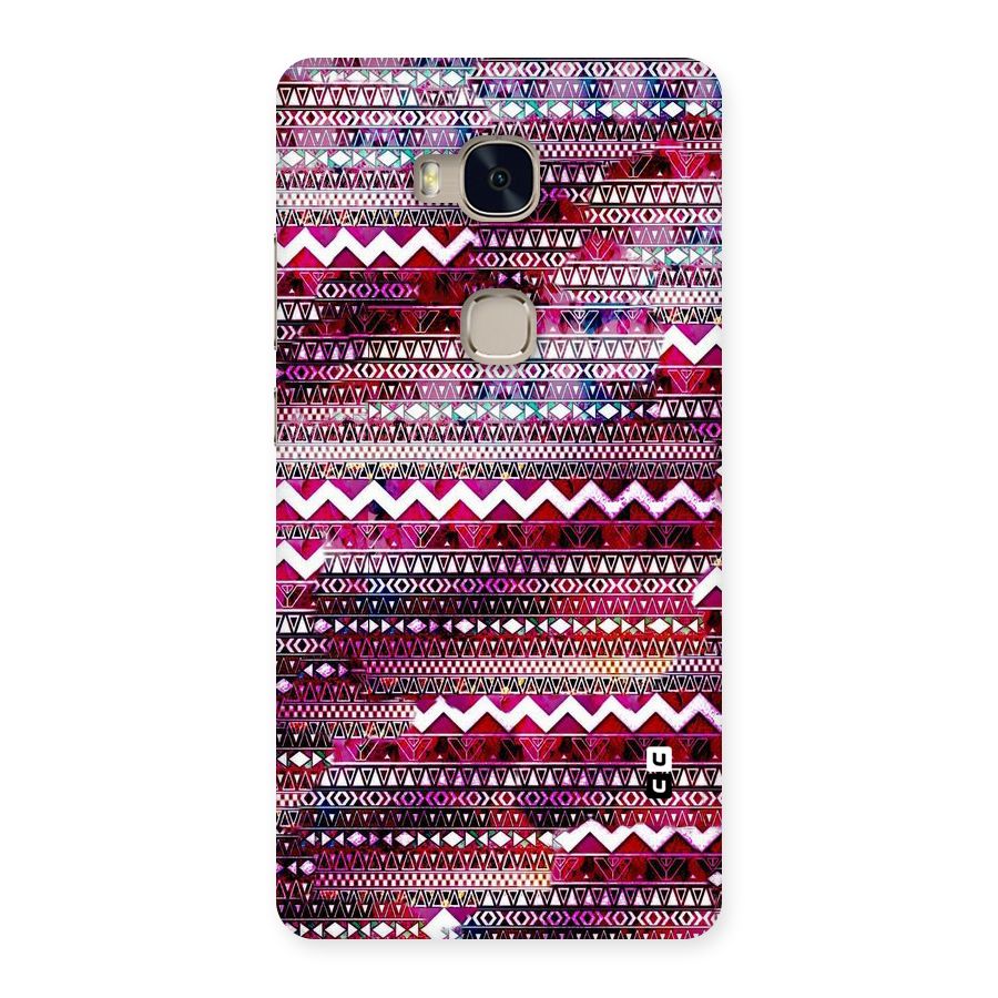 Pink Indie Pattern Back Case for Huawei Honor 5X
