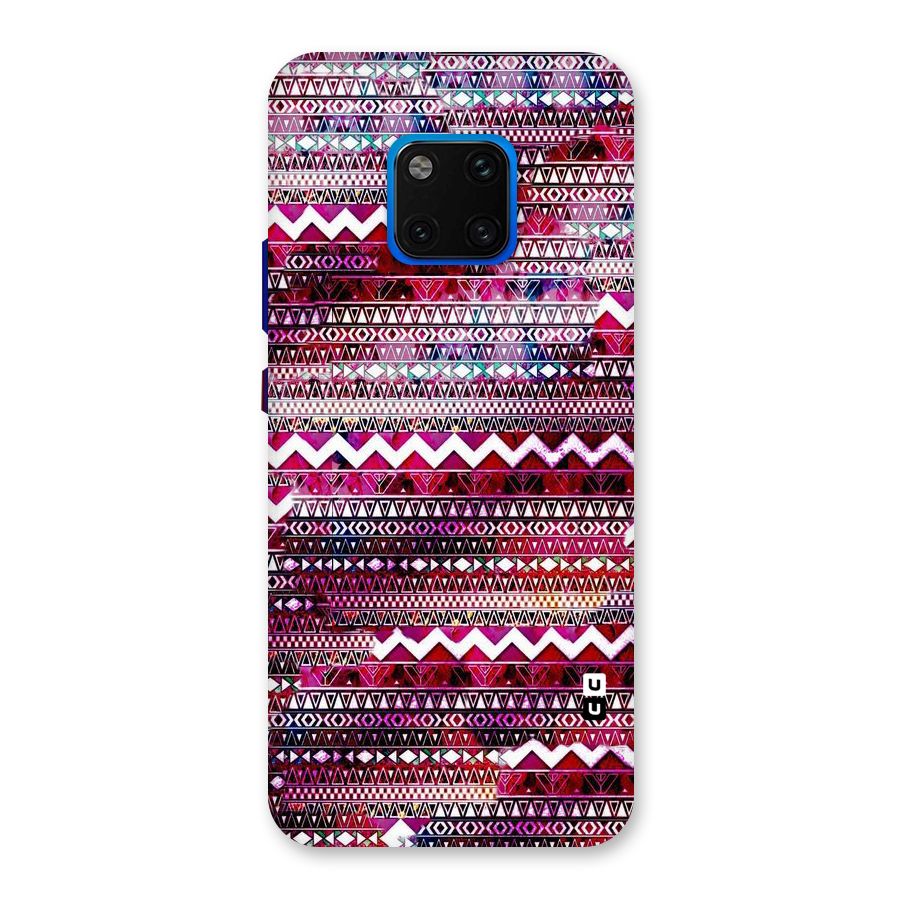Pink Indie Pattern Back Case for Huawei Mate 20 Pro