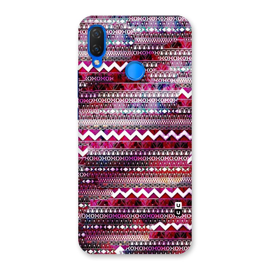 Pink Indie Pattern Back Case for Huawei P Smart+