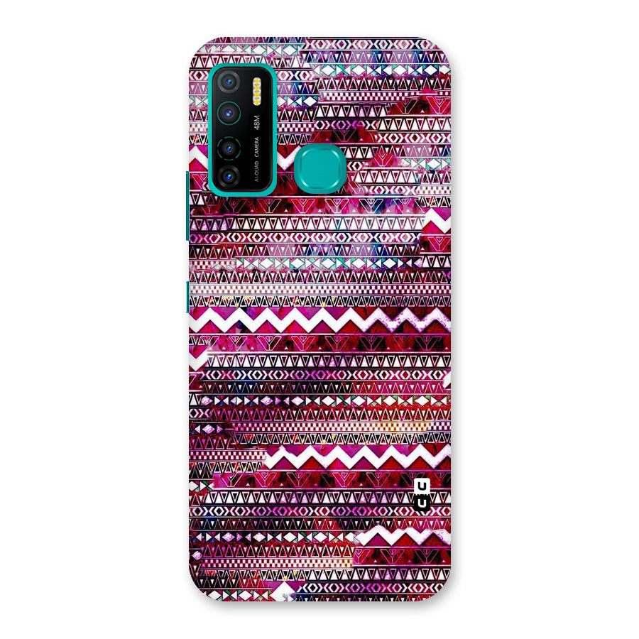 Pink Indie Pattern Back Case for Infinix Hot 9 Pro