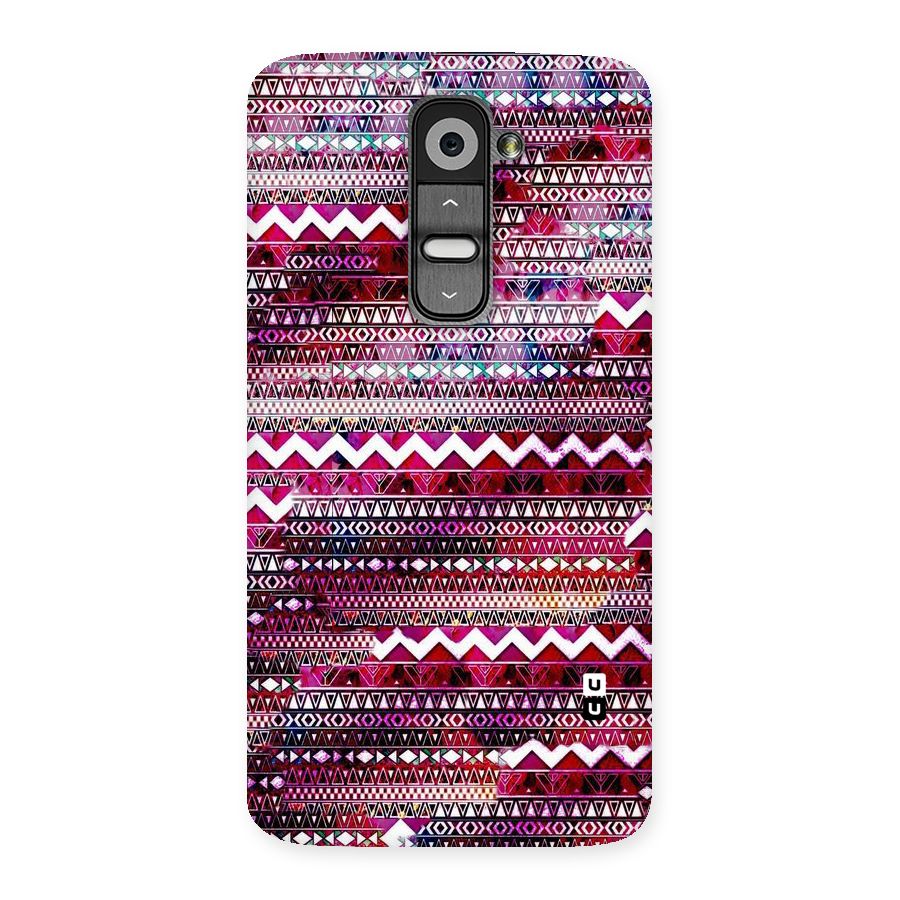 Pink Indie Pattern Back Case for LG G2