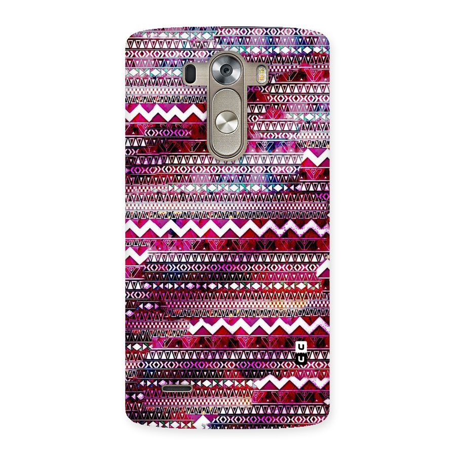 Pink Indie Pattern Back Case for LG G3