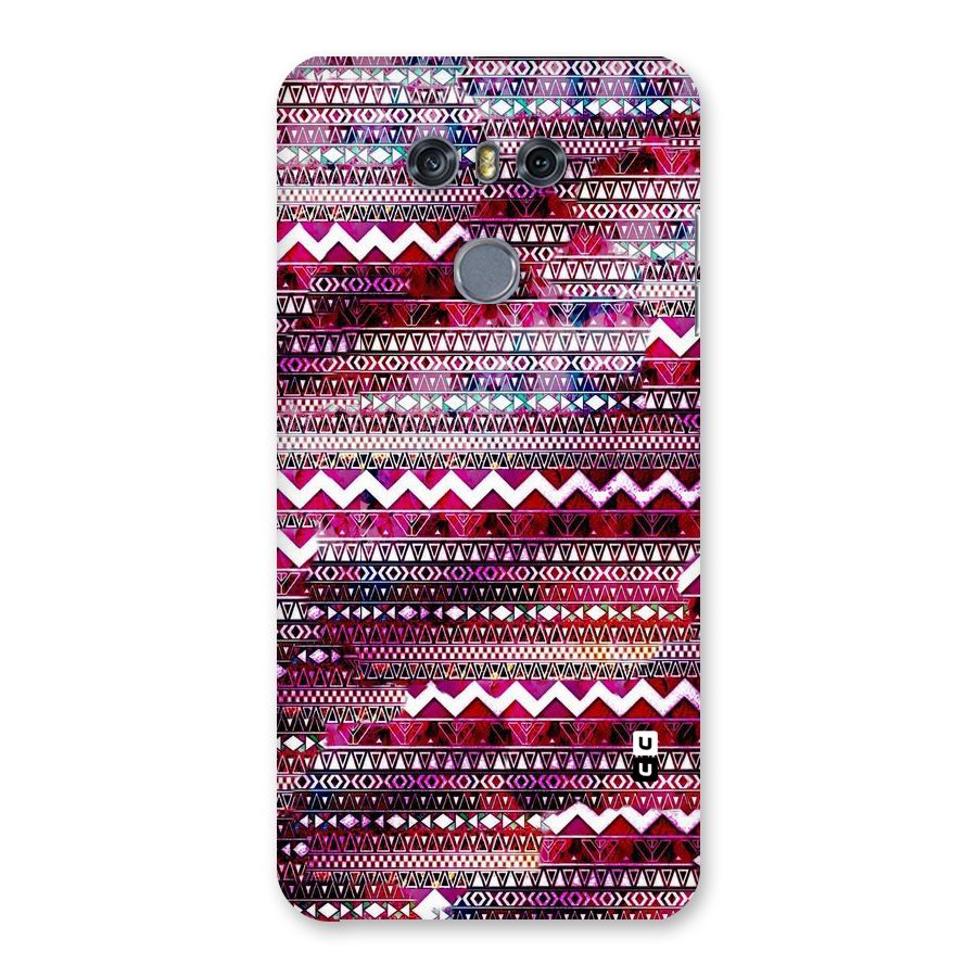 Pink Indie Pattern Back Case for LG G6