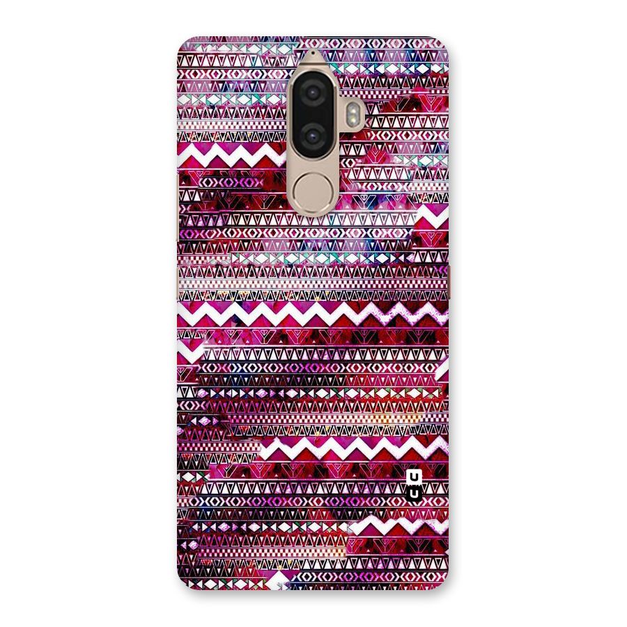 Pink Indie Pattern Back Case for Lenovo K8 Note