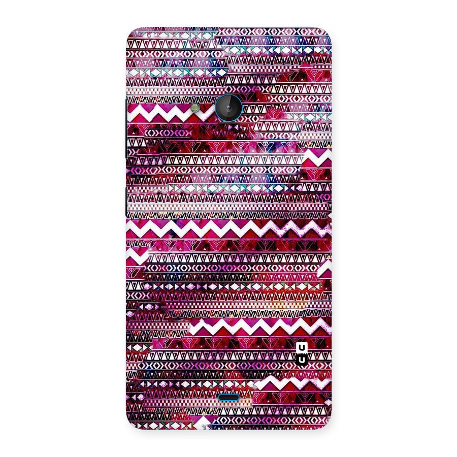 Pink Indie Pattern Back Case for Lumia 540