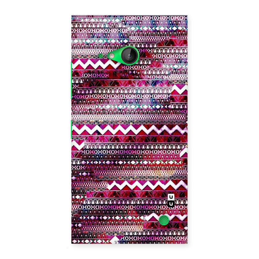 Pink Indie Pattern Back Case for Lumia 730