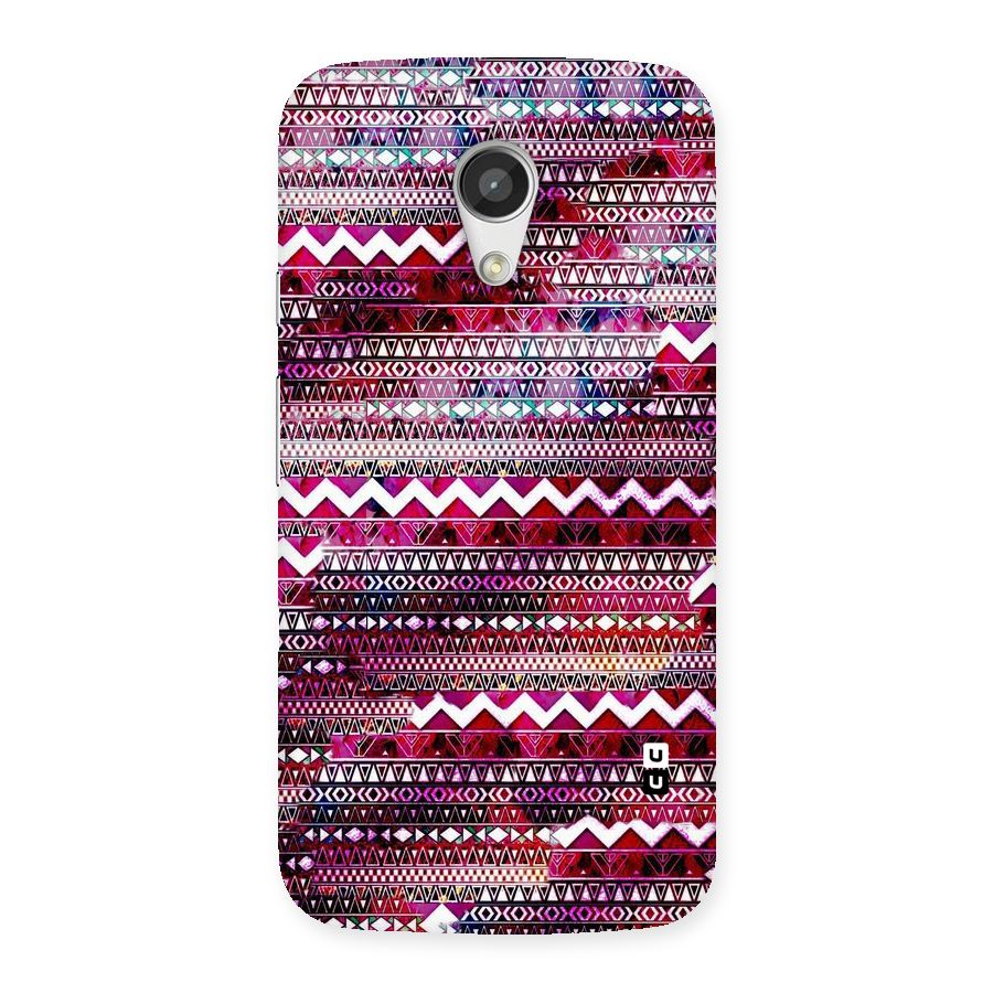 Pink Indie Pattern Back Case for Moto G 2nd Gen