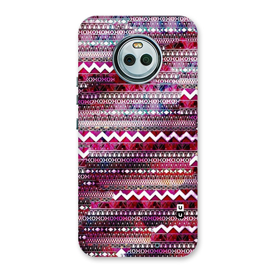 Pink Indie Pattern Back Case for Moto X4