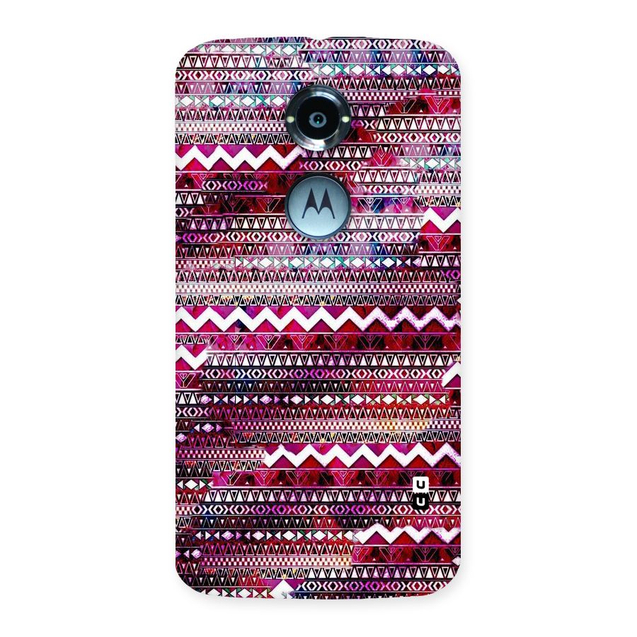Pink Indie Pattern Back Case for Moto X 2nd Gen