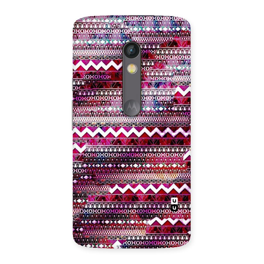 Pink Indie Pattern Back Case for Moto X Play