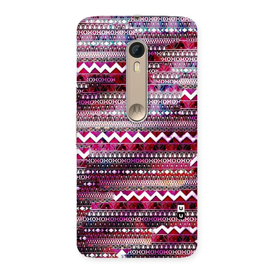 Pink Indie Pattern Back Case for Motorola Moto X Style