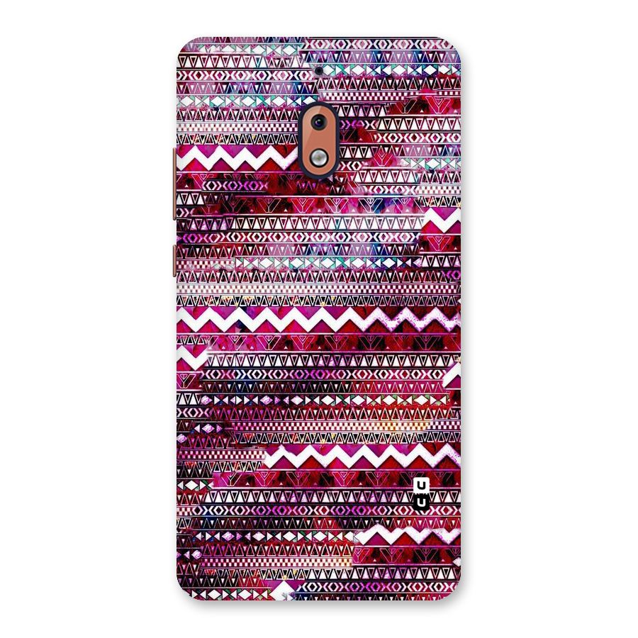 Pink Indie Pattern Back Case for Nokia 2.1
