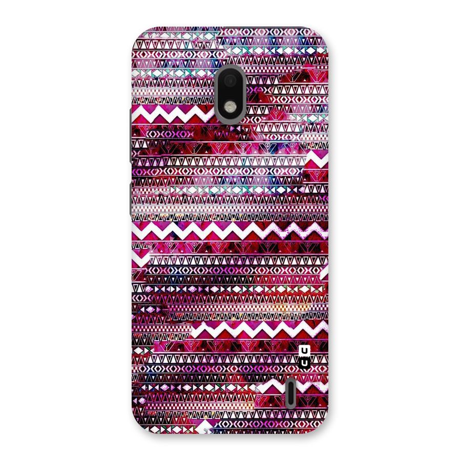 Pink Indie Pattern Back Case for Nokia 2.2