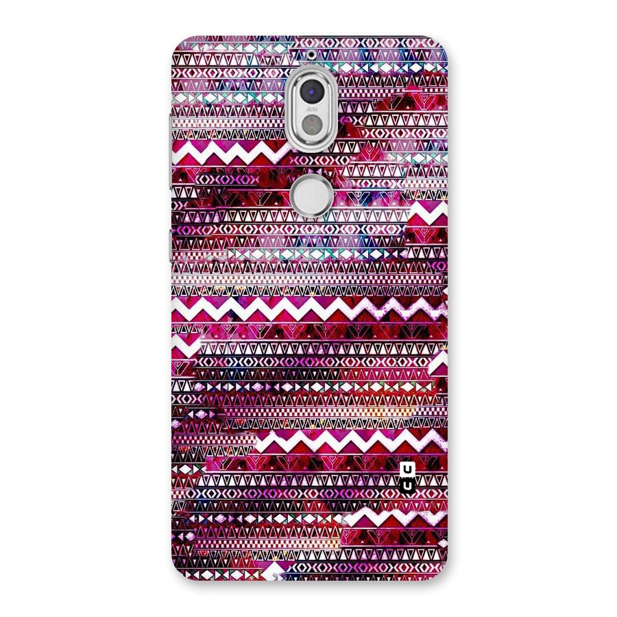 Pink Indie Pattern Back Case for Nokia 7