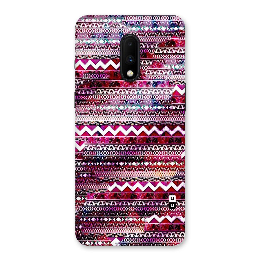 Pink Indie Pattern Back Case for OnePlus 7
