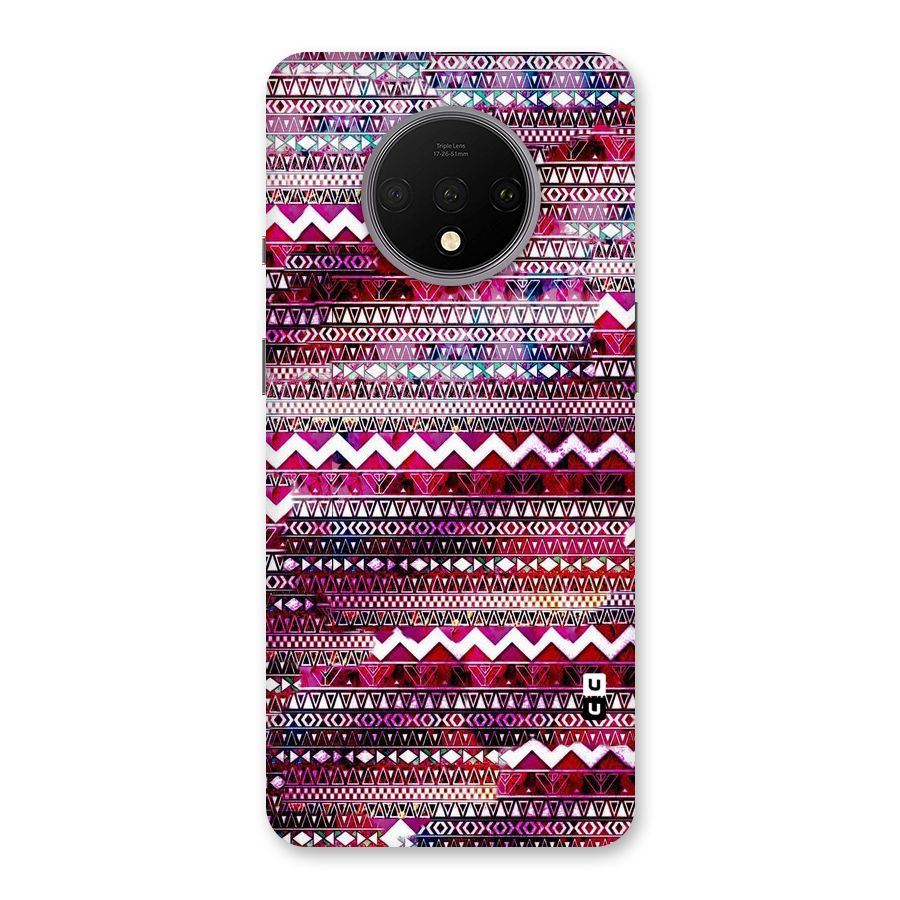 Pink Indie Pattern Back Case for OnePlus 7T