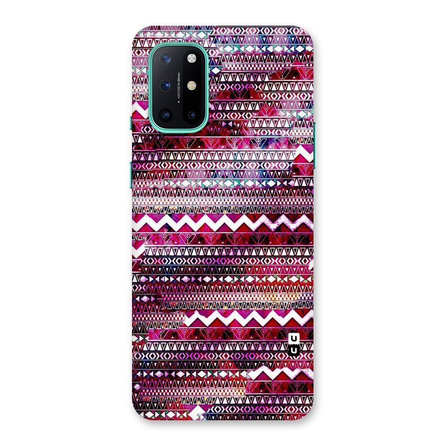 Pink Indie Pattern Back Case for OnePlus 8T