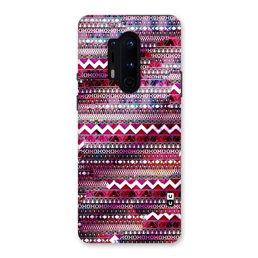 Pink Indie Pattern Back Case for OnePlus 8 Pro