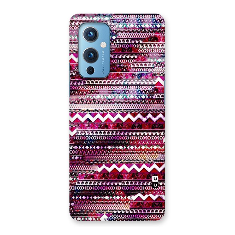 Pink Indie Pattern Back Case for OnePlus 9