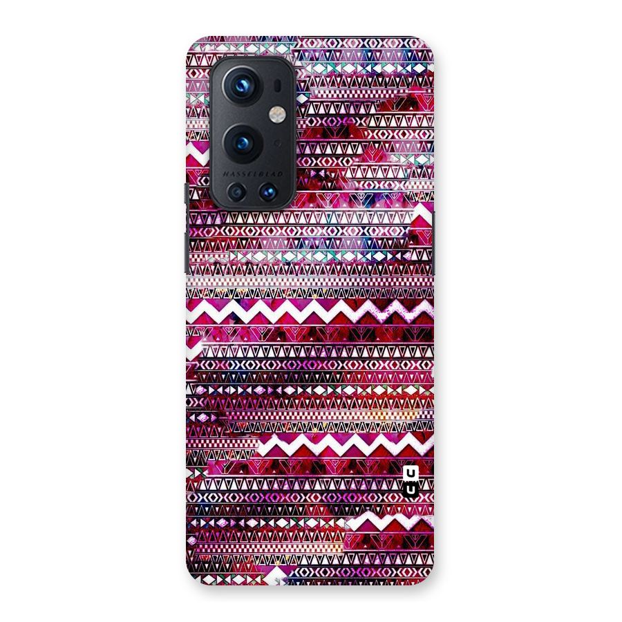 Pink Indie Pattern Back Case for OnePlus 9 Pro