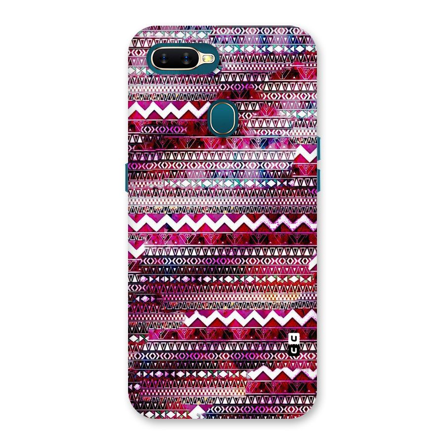Pink Indie Pattern Back Case for Oppo A11k