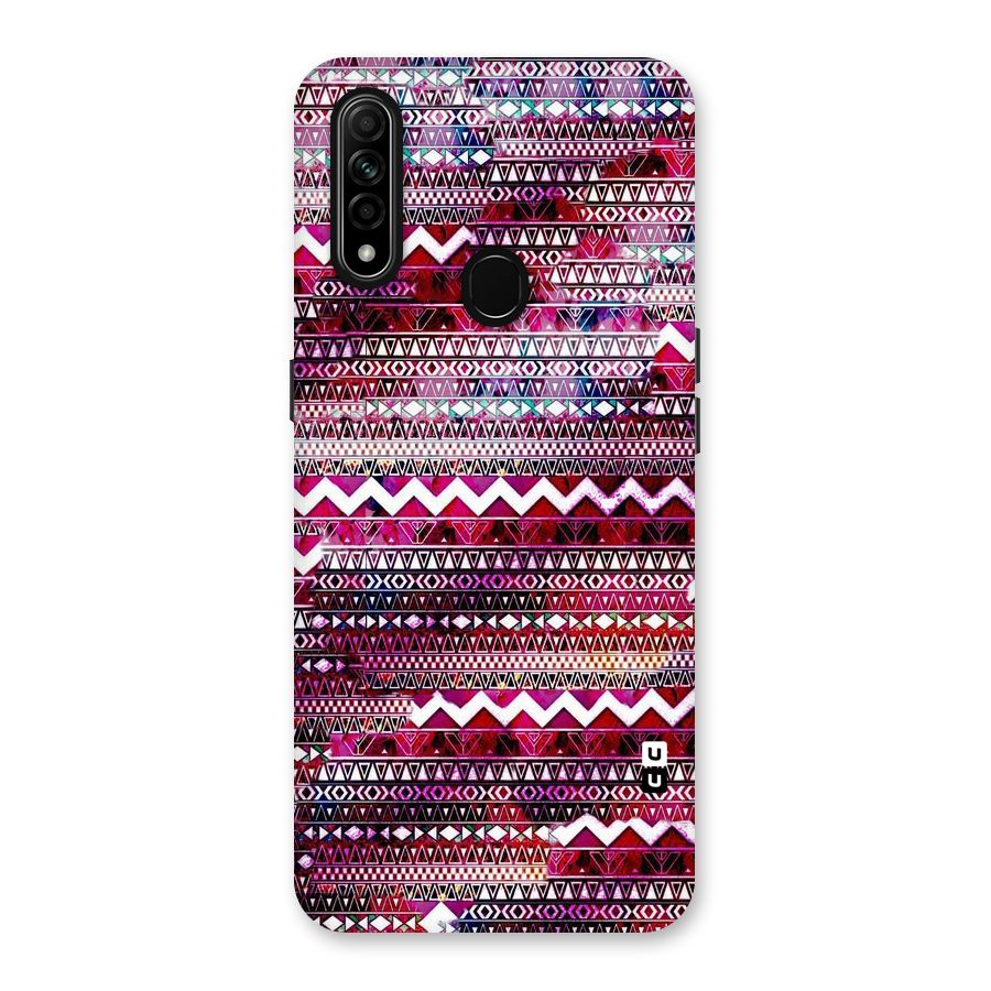 Pink Indie Pattern Back Case for Oppo A31