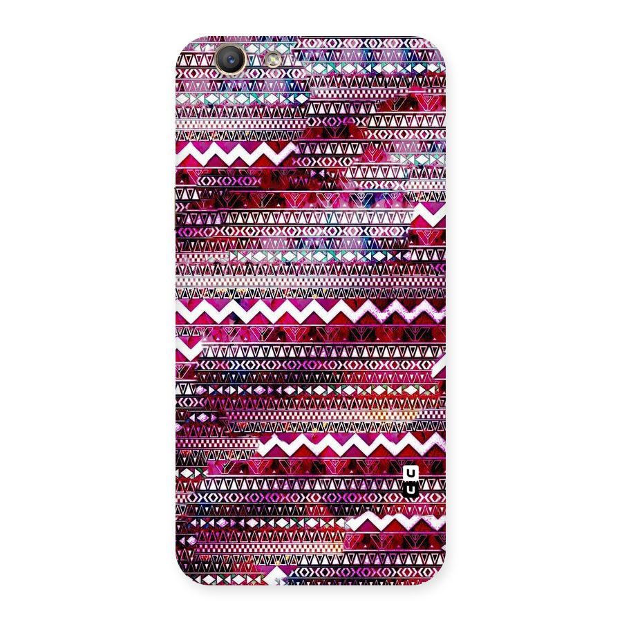 Pink Indie Pattern Back Case for Oppo A59