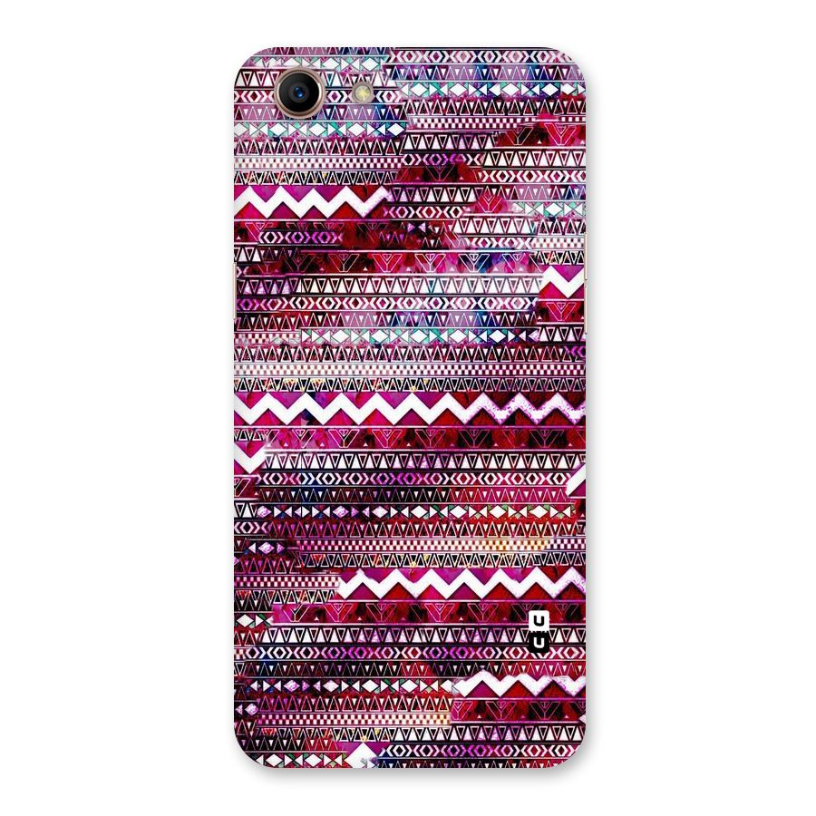 Pink Indie Pattern Back Case for Oppo A83 (2018)