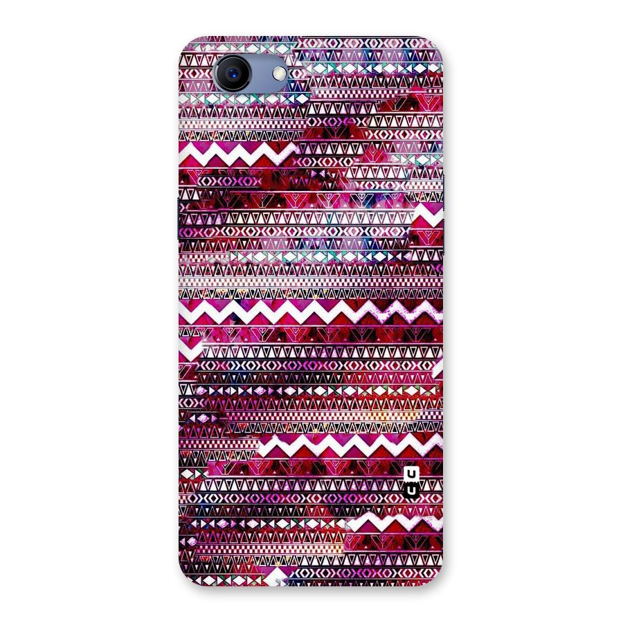 Pink Indie Pattern Back Case for Oppo Realme 1