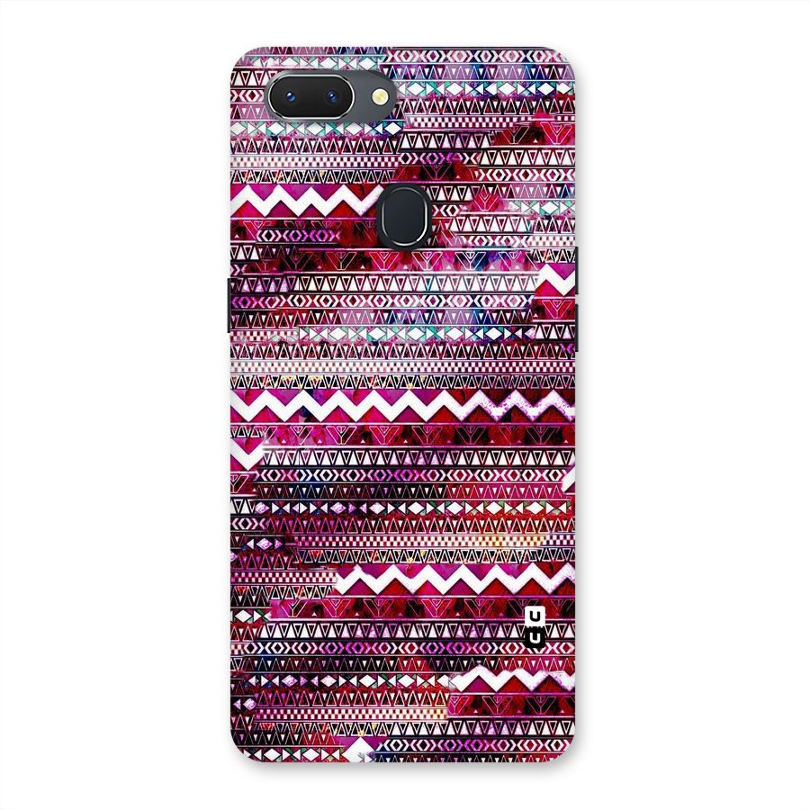 Pink Indie Pattern Back Case for Oppo Realme 2