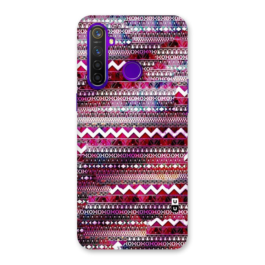 Pink Indie Pattern Back Case for Realme 5 Pro