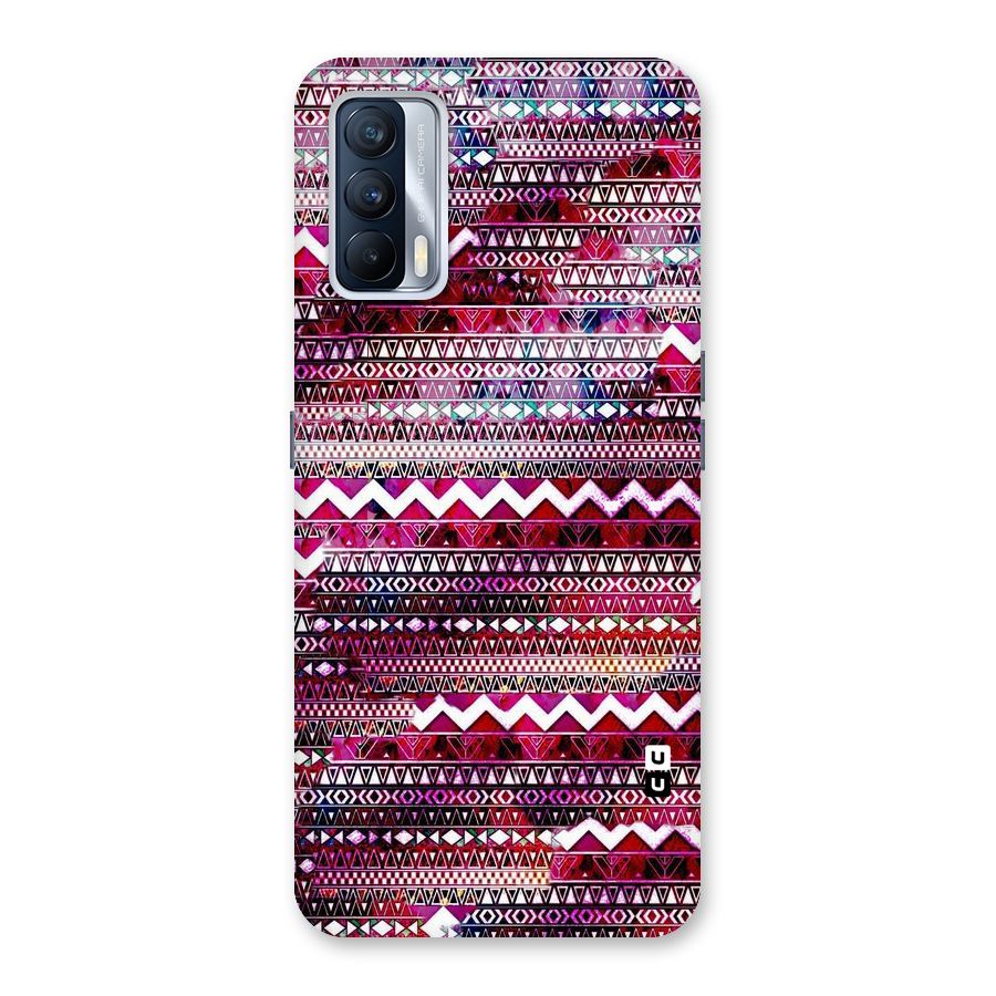 Pink Indie Pattern Back Case for Realme X7